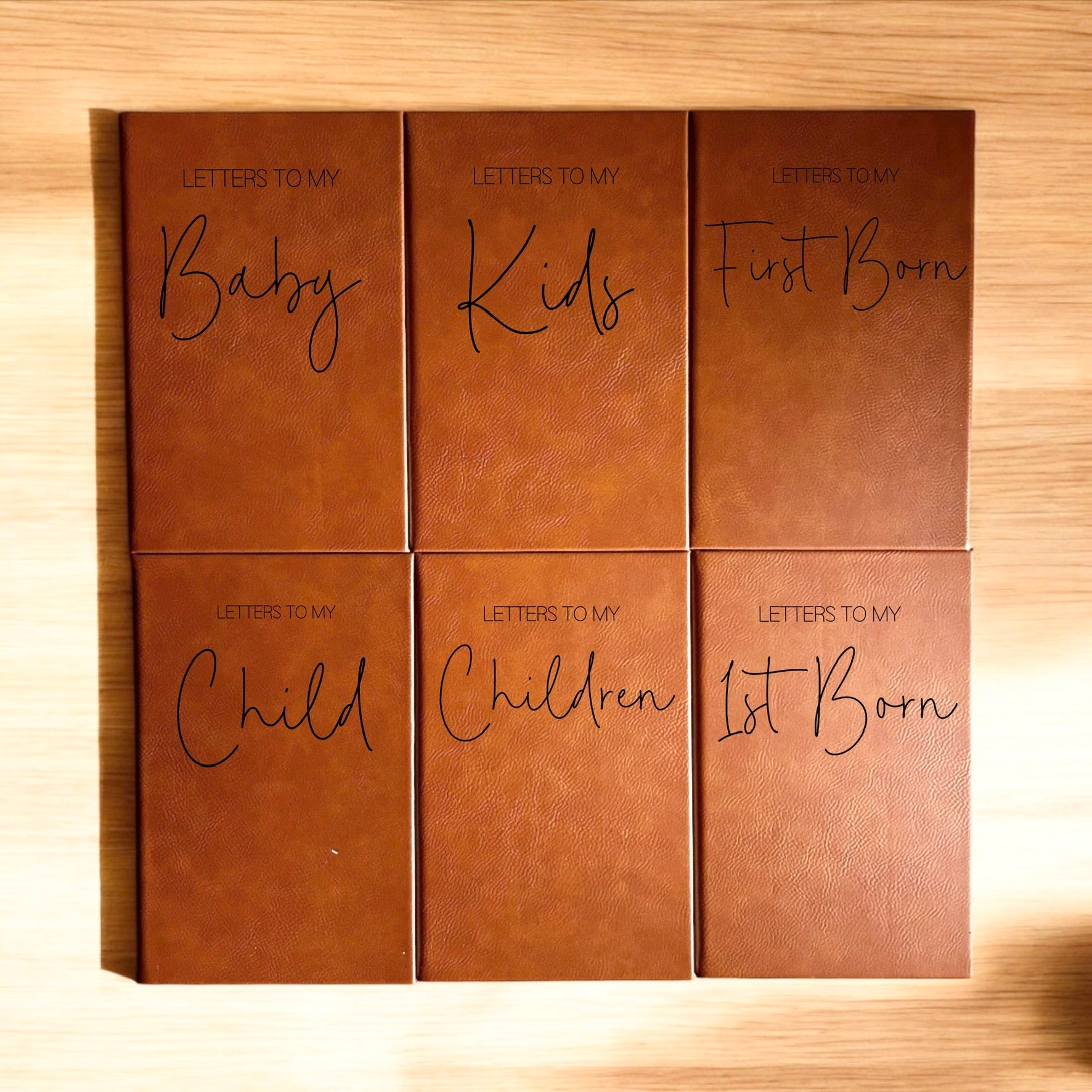 Engraved Journal- Letters to my Child/Children/1stBorn/FirstBorn/Kids/Baby