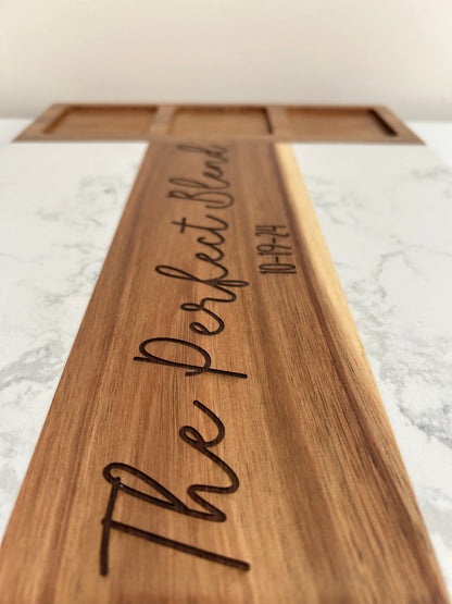 Personalized Marble Charcuterie Board Set – Custom Engraved 11-Piece Gift