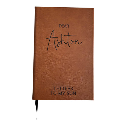 Custom Engraved Letters To My Son/Daughter Journal