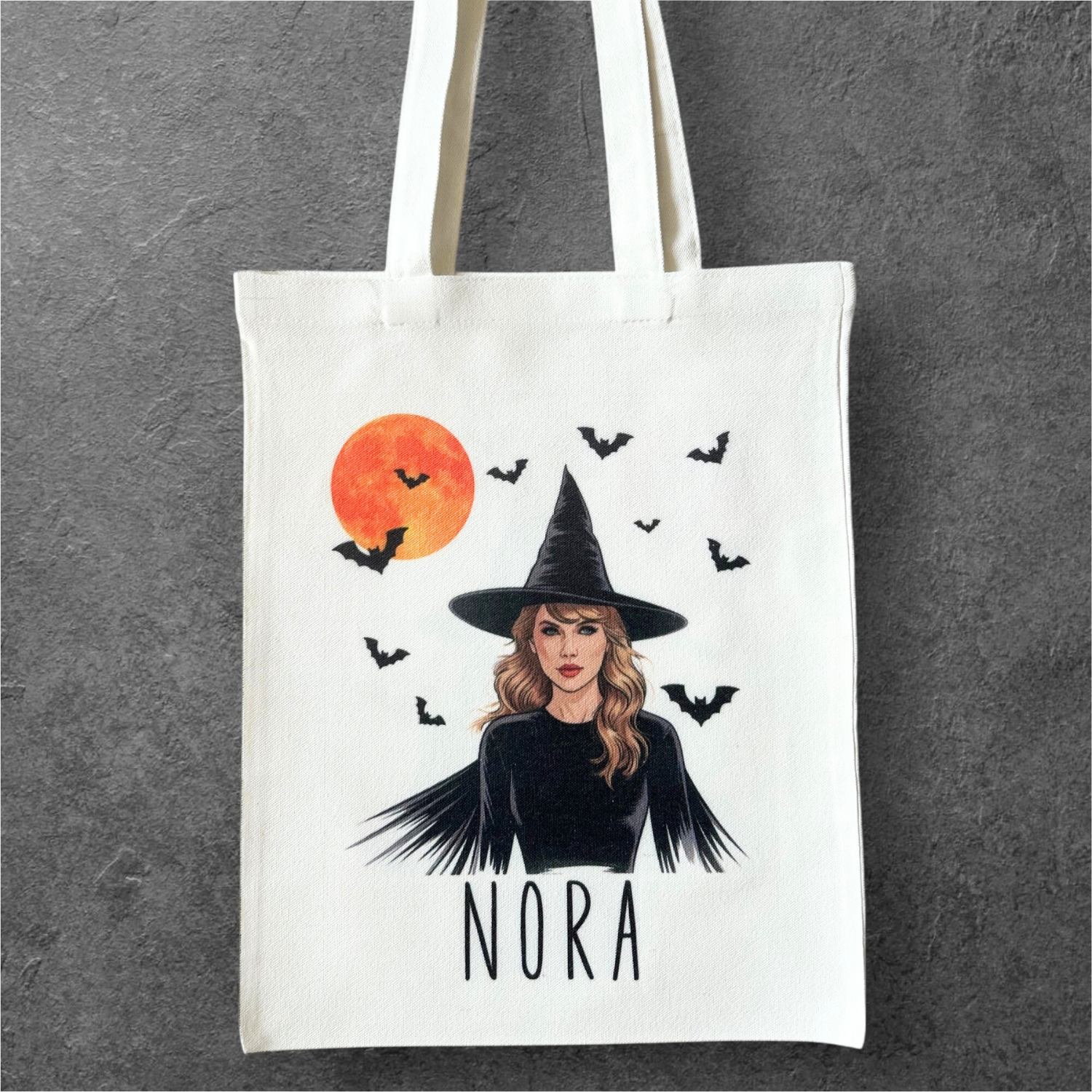 Personalized Trick or Treat Tote Bag - Travis's Fiance