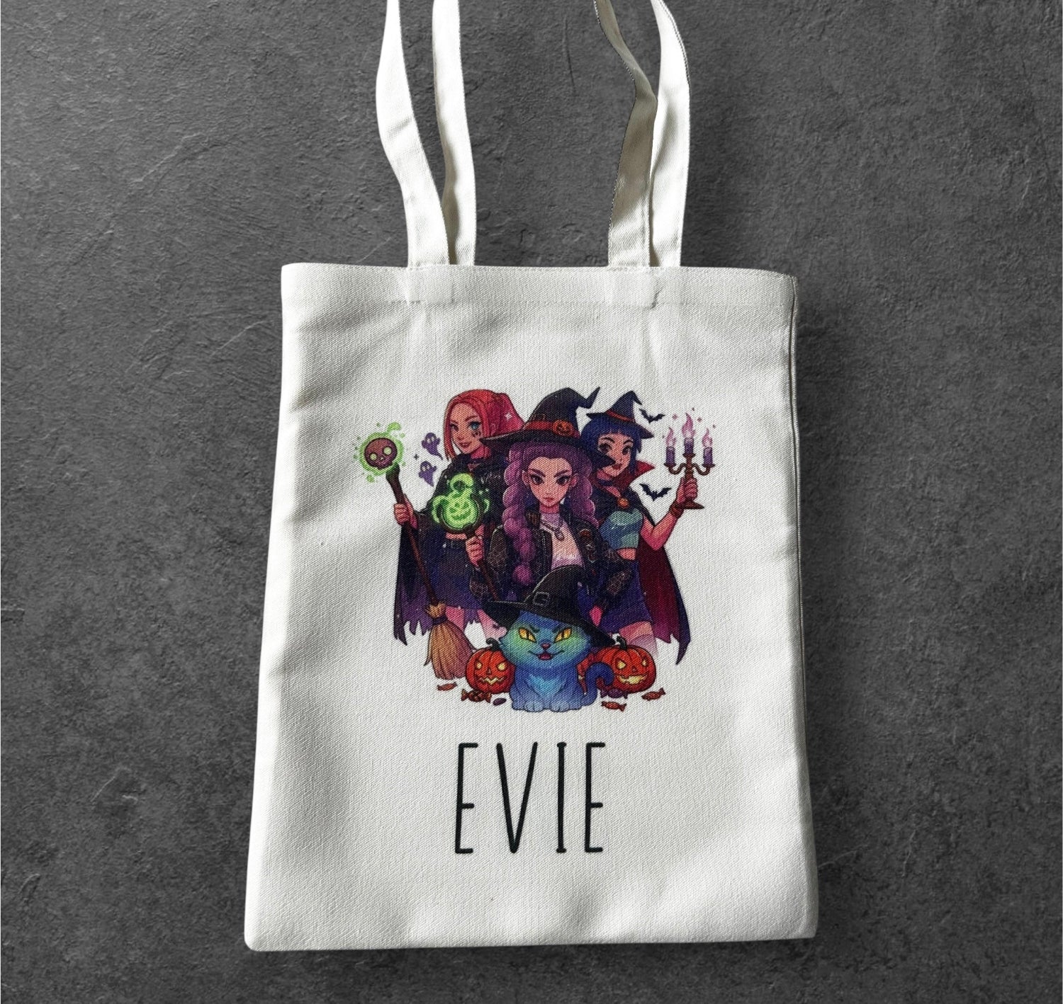 Personalized Trick or Treat Tote Bag - Kpop Demon Hunters